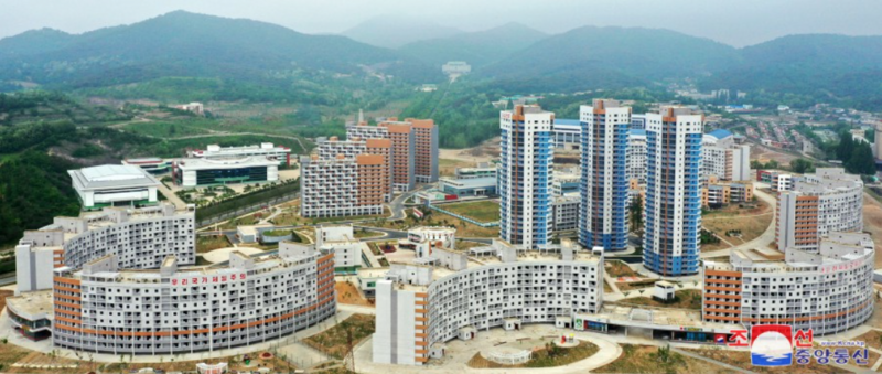 north korea new buildings